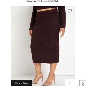 Plus Size skirt ELOQUII